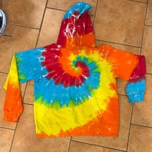 Port and Company Tie-Dye Hoodie - Multicolor
